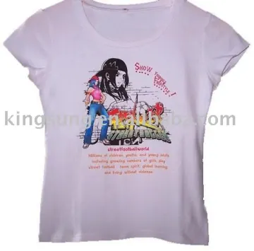 T-shirt heat transfer printing