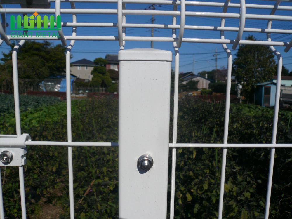 Roll top brc wire mesh  fence