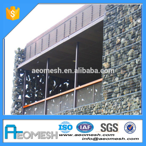 retain a slope Structurally gabion