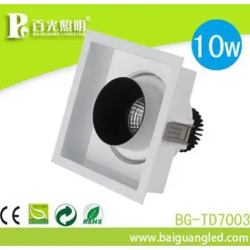 high power ceiling downlight 10w 3000k/6000k
