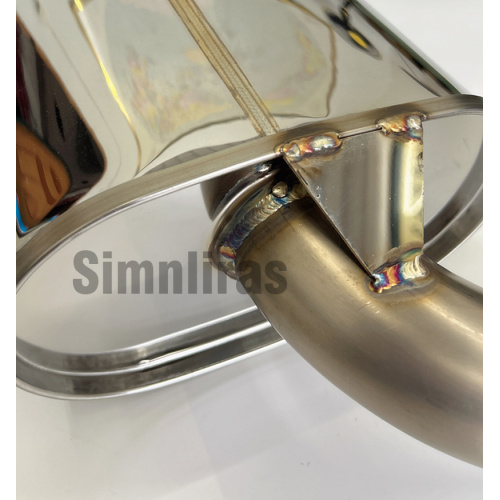 SUS304 Edelstahl Edelstahl Lexus IS3 98-25 SXE10 Auspuffanlage