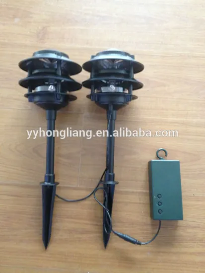 dry battery operated landscape light
