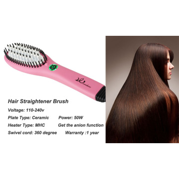 Ceramic Hair Straightener Ionic Brush