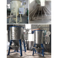HDPE with pigment drying mixer