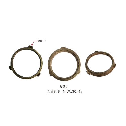 China wholesale Auto parts input transmission synchronizer ring FOR TOYOTA oem1700601-MF515A01