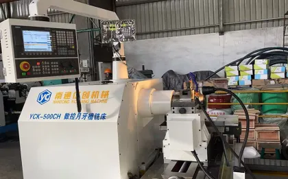 CNC Crescent Groove Milling Machine