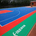 Modulare ineinandergreifende Spielfliesen Basketballboden