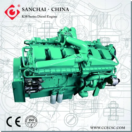 KTA38 G 600KW Air Cooled Diesel Engines Power Generation for Sale