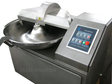 125L meat bowl cutter with 6 cutting knife assembly
