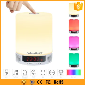 Manual for Mini Digital Speaker, Multifunctional Touch Sensor Led Table Lamp Mini Speaker