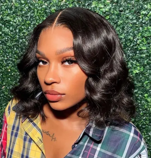 Human Hair Wig: XBL 13x4 Bleached Pre-Plucked Jerry Curly Short Pixie Cut with 4x4 Lace Closure for Black Women