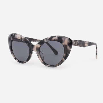 Cat Eye Pie eye Acetate Women's Sunglasses