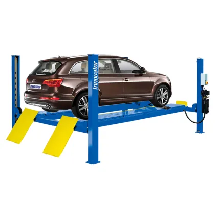 Multifunctional Electric Hydraulic Car Lift - Alignment Narrow 4 Post Hoist Peak 4 Post Lift