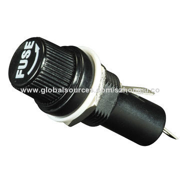 Qualified Fuse Holder with 10A Rated Current and 250V AC Voltage, Setting for 6.4 x 30mm Fuse