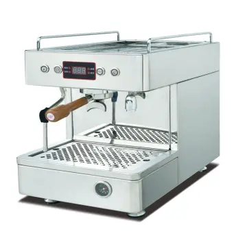 Single Head Italian Semi-Automatic Commercial Espresso Coffee Machine 9 Bar Pressure
