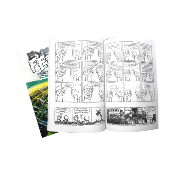 Low MOQ Digital Printing for Small Batch Comic Book Customization Brochure
