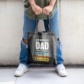 Awesome Dad Checklist Canvas Tote Bag