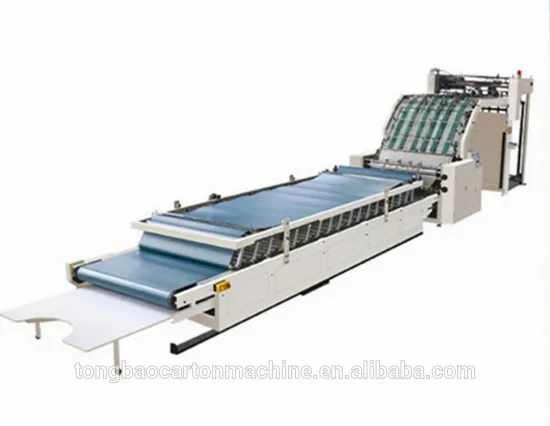 Semi-auto corrugated paperboard flute laminator