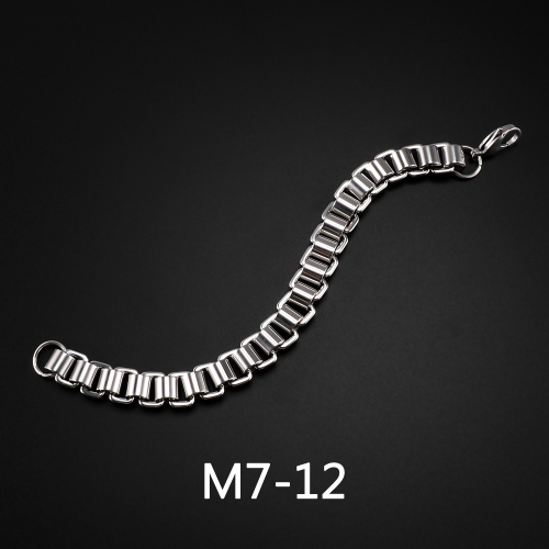 Pulsera de acero de titanio de bala