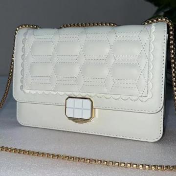 White Classic Women's Crossbody Bags