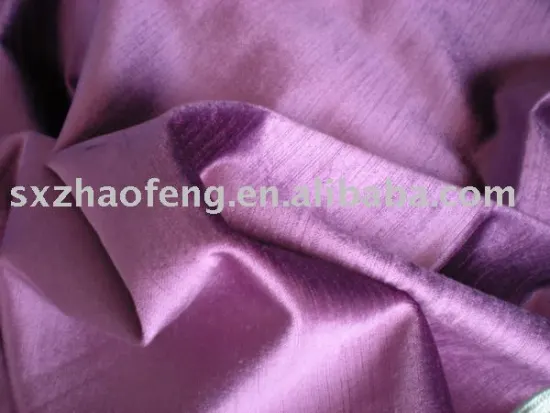 woven twill bamboo fiber velveteen fabric for curtain fabric and sofa cover cloth
