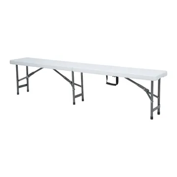 6ft Salable Plastic Folding Bench for Conference