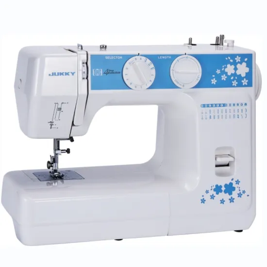 JUKKY 6224 Mini Electric Sewing Machine - Easy Zigzag Stitch for Home Use