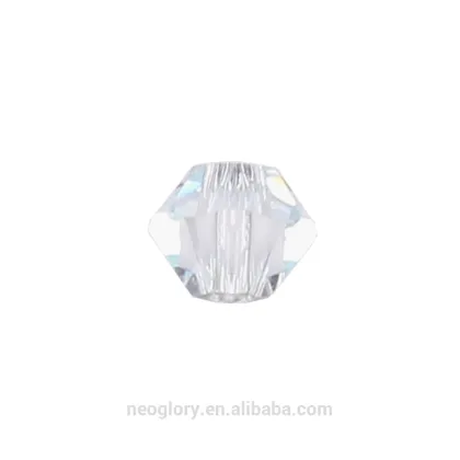 DIY Jewelry Beads Sharp Bicone Beads 5328 5MM Powderblue Crystal From Swarovski