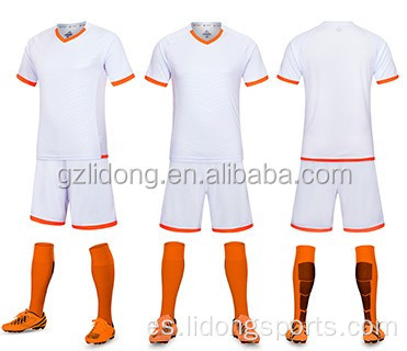 Kit de jersey de fútbol para hombres al por mayor