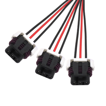 Automotive 3-Pin Male Female Electrical Wire Connectors for Car Sensors