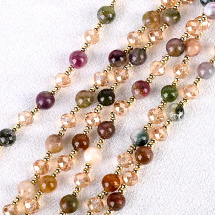 Tourmaline Bead Bracelet Fashion Jewelry