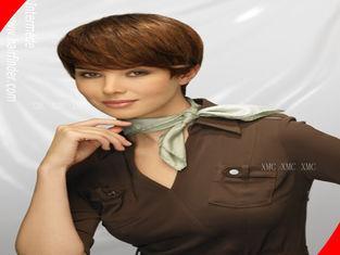 OEM / ODM 50*50 cm Grey Cool Satin Summer Ladies Neck Scarv