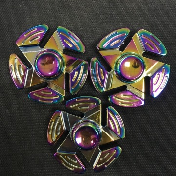 Metal material hand spinner newest gyro spinner stress release finger spinner toys