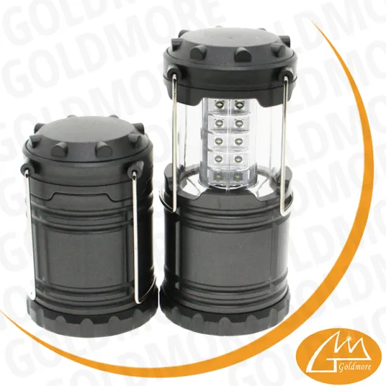 goldmore3 30 led hanging camping light, telescopic camping lantern, gray portable camping light