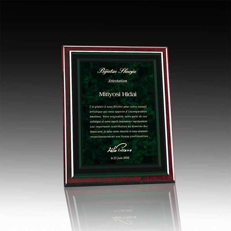 Acrylic Plaques Certificate Plaque Custom Awards And Trophies