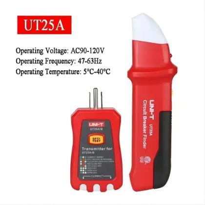 UNI-T UT25A UT25B AC Circuit Breaker Line Finder & Short Circuit Tester