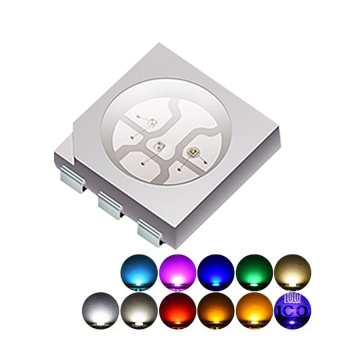 5050 chip LED SMD - CRI cao 90-95 trắng/xanh/xanh/xanh/đỏ/vàng/hồng/tím cho dải ánh sáng (1000MOQ)
