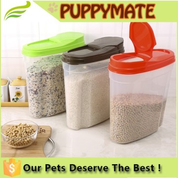 Pet Food pail for Dogs and Cat dog feeder dog pail
