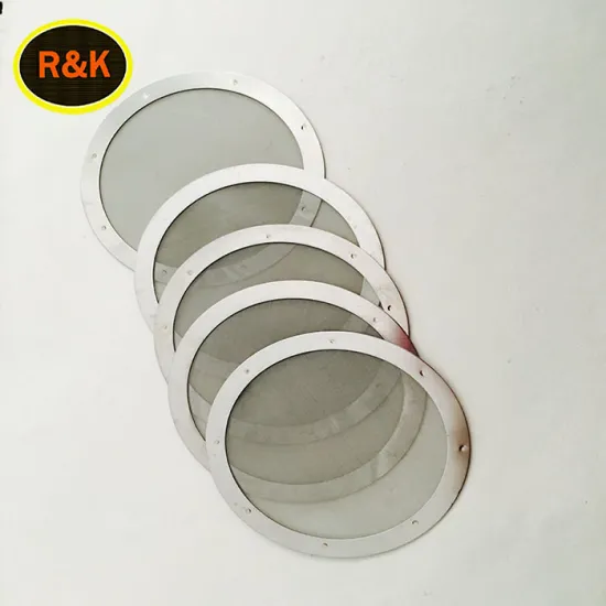 Ultra fine Brass coffee filters stainless steel filter wire mesh filter disc