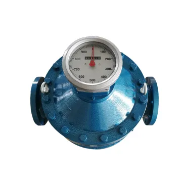 High Accuracy Mechanical Diesel Oil Oval Gear Flowmeter