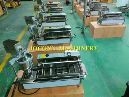 High Capacity Jam Donut Making Machine - Churros Donuts Maker Fryer 5cm Donut Extruding Frying Machine for Sale