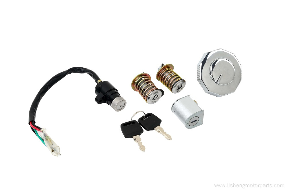 Electric door lock fuel tank cap