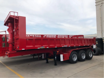 Hot Sale 3axle Dump Tipper Semi Trailer