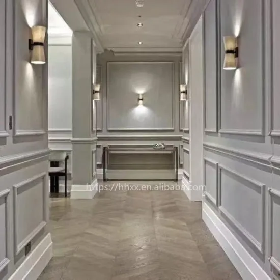 Polyurethane Waterproof Wall Moulding Trim for Interior Design