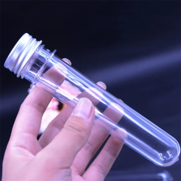 clear plastic test tube for candy packaging