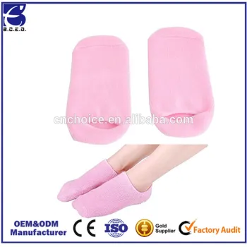 Spa Gel Socks for Soften Cracked Skin Moisturising feet care Exfoliating Dry Heel Booties pedicure