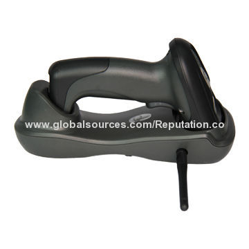 Wireless Laser Barcode Scanner with Charging Base, Plug-and-play