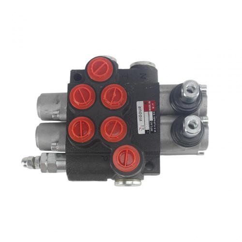 Monoblock Directional Control Valve P40 Hydraulic Monoblock Directional Control Spool Valve Manufactory