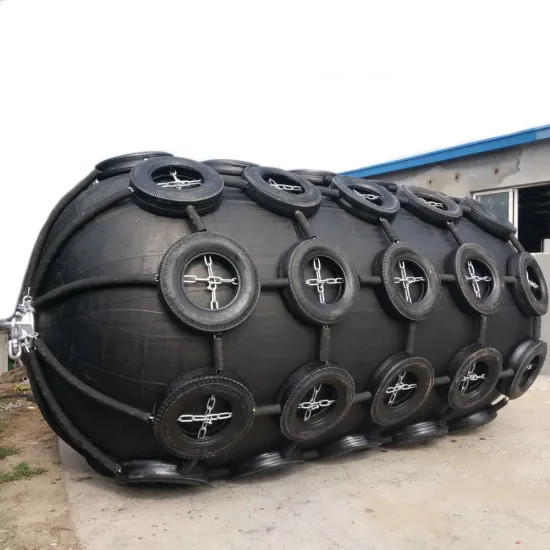 Yokohama STS Pneumatic Floating Fender with Chain and Tyre