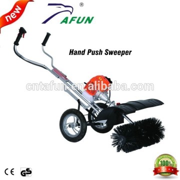 2015 new arrival hand push gasoline sweeper